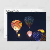 吹白熱［赤熱］光を放つき ポストカード (正面/裏面)