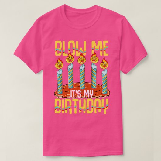 吹誕生日 Tシャツ (デザイン正面)