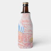 吹雪の中の聖バジル大聖堂 ボトルクーラー (ボトル正面)