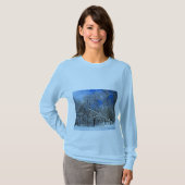吹雪の木 オイル Tシャツ (正面フル)