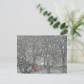 吹雪の森 ポストカード (スタンド正面)