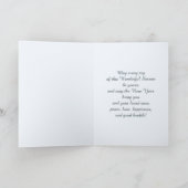 吹雪マディソン・スクエア。ファインアート シーズンカード (内部)