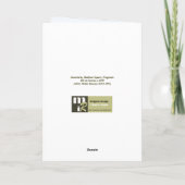 吹雪マディソン・スクエア。ファインアート シーズンカード (裏面)