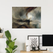 吹雪 ポスター (ホームオフィス)