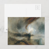 吹雪 ポストカード (正面/裏面)