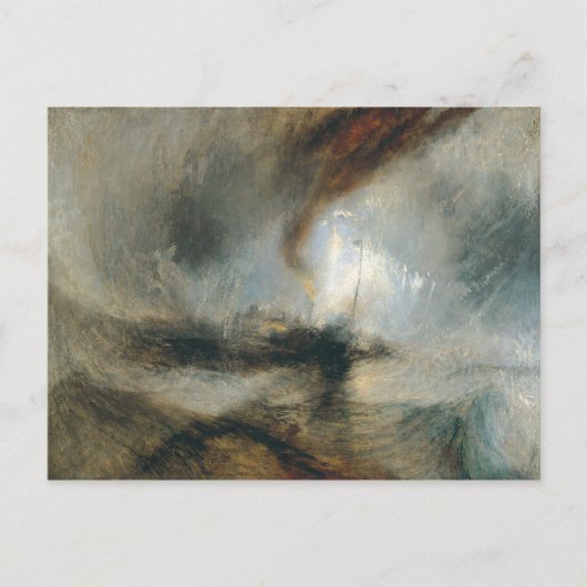 吹雪 ポストカード (正面)