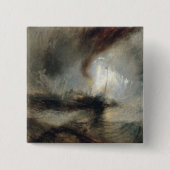 吹雪 缶バッジ (正面)