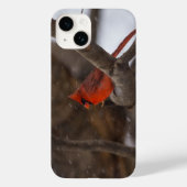 吹雪(鳥)ショウジョウコウカンチョウiPhoneケース Case-Mate iPhoneケース (裏面)