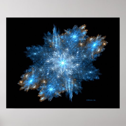 吹雪(20x16) ポスター (正面)