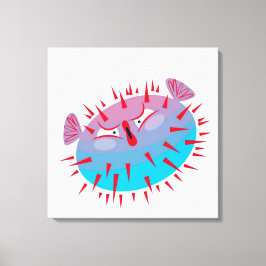 吹魚 キャンバスプリント