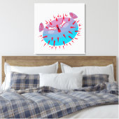 吹魚 キャンバスプリント (インサイチュ (寝室))