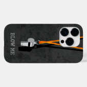 吹Me (Refs)ケース – 一致iPhoneケース Case-Mate iPhoneケース (裏面 (横))