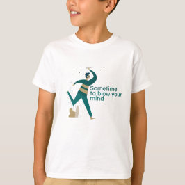 吹Your Mind Boy Jumping Tシャツ