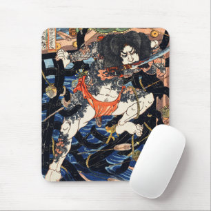 呂利博長調順歌川国芳 マウスパッド