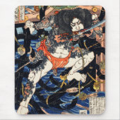 呂利博長調順歌川国芳 マウスパッド (正面)