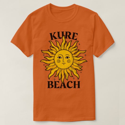 呉ビーチノースオリナヴィンテージサンシャイン Tシャツ (デザイン正面)