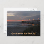 呉桟橋の日の出 横型ポストカード ポストカード (正面/裏面)