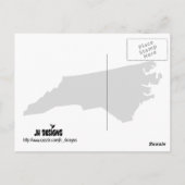 呉桟橋の日の出 横型ポストカード ポストカード (裏面)