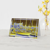 告別 カード (黄色い花)