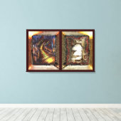 告白と光の階段 キャンバスプリント (インサイチュ (ウッドフロア))