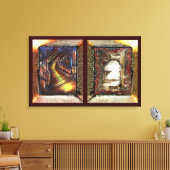 告白と光の階段 キャンバスプリント (インサイチュ (リビング))