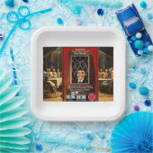 告白レガシブース ペーパープレート (パーティー)