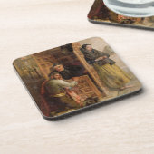 告白1862年(キャンバスの油) コースター (左側)