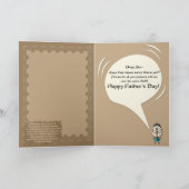 告白#2 (父の日用カード) カード (内部)