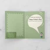 告白#3 (父の日用カード) カード (内部)