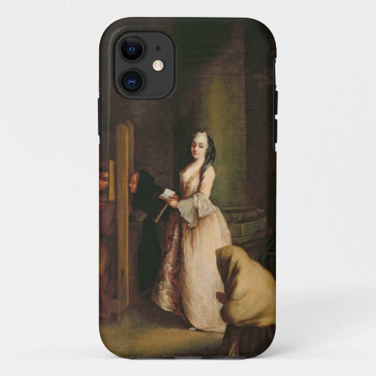 告白、c.1755 (キャンバスの油) Case-Mate iPhoneケース (裏面)