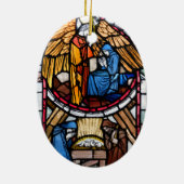 告知と出生オーナメント セラミックオーナメント (裏面)