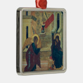 告知を描写するアイコン メタルオーナメント (右)