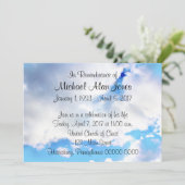 告知記念として 招待状 (スタンド正面)