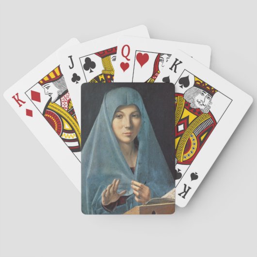 告知1474-75年(パネルの油) トランプ (裏面)