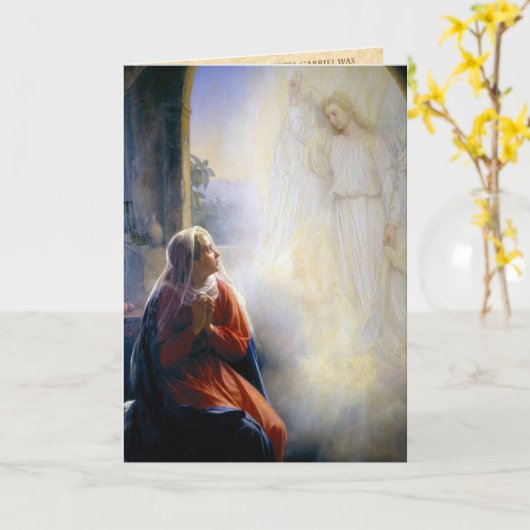 告知 カード (黄色い花)