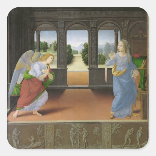 告知 スクエアシール (正面)