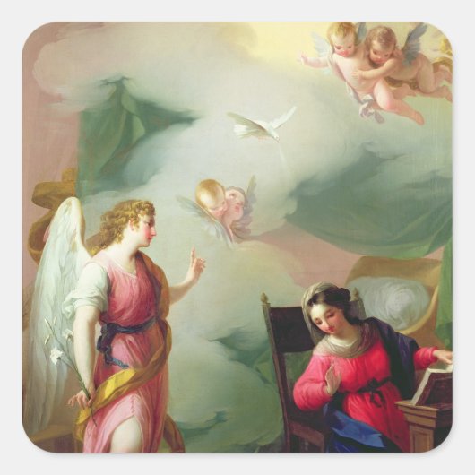 告知 スクエアシール (正面)