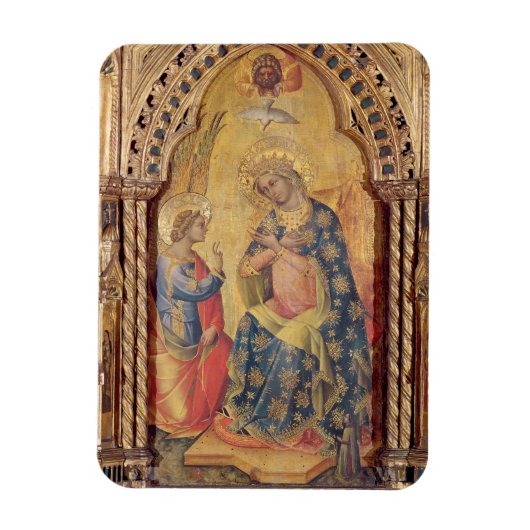 告知（ポリプチチの一部） (パネル上の油) マグネット (縦)