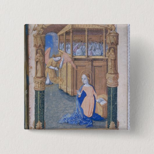 告知 缶バッジ (正面)