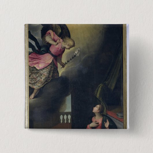 告知 缶バッジ (正面)