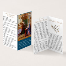 告知(1) -祈りの言葉カード