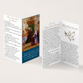 告知(1) -祈りの言葉カード 名刺