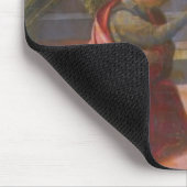 告知(Barbadori Altarpのpredella マウスパッド (コーナー)