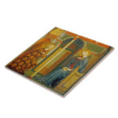 告知、c. 1423-24年 タイル (側面)