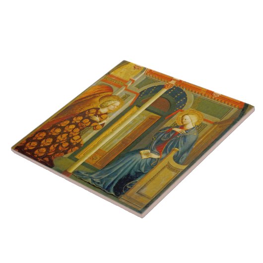 告知、c. 1423-24年 タイル (側面)