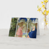 告知、c.1430-32 カード (黄色い花)