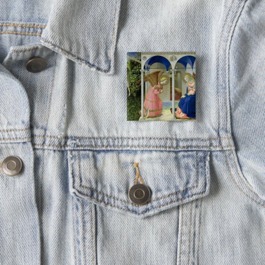 告知、c.1430-32 缶バッジ (インサイチュ)