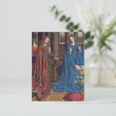 告知、c. 1434年- 36 (キャンバスの油) ポストカード (スタンド正面)