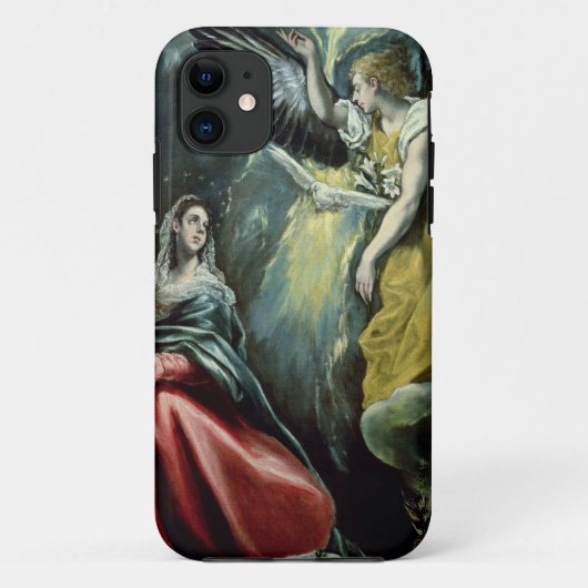 告知、c.1575 (キャンバスの油) Case-Mate iPhoneケース (裏面)