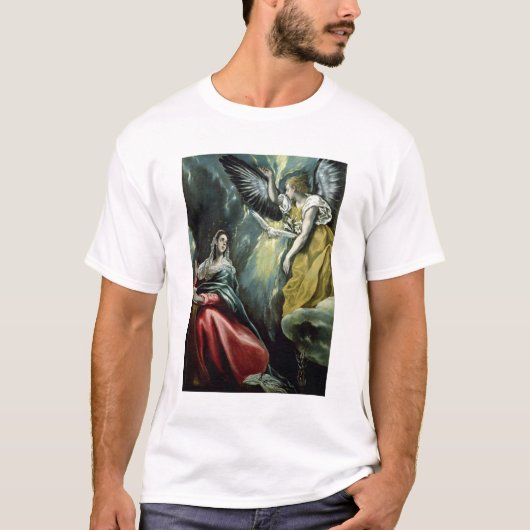 告知、c.1575 (キャンバスの油) tシャツ (正面)